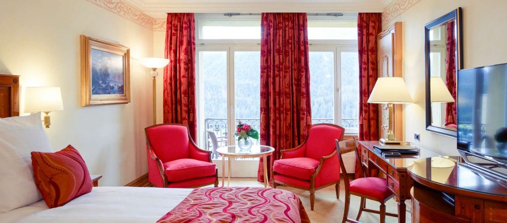 Deluxe Single Room Lakefront South Kulm Hotel St Moritz Ski Europe